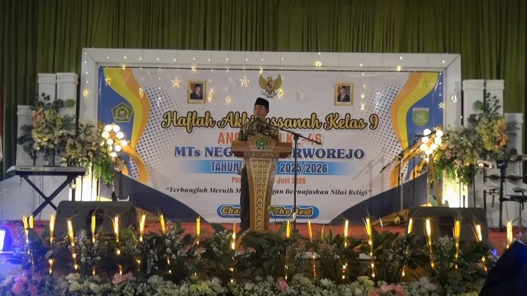 MTsN 1 Purworejo Lepas Angkatan ke-46 Lewat Haflah Akhirussanah 2026