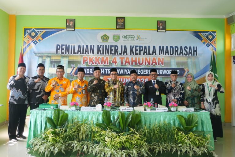MTsN 1 Purworejo Gelar PKKM 4 Tahunan, Dibuka Secara Resmi oleh Kepala Kantor Kemenag Purworejo